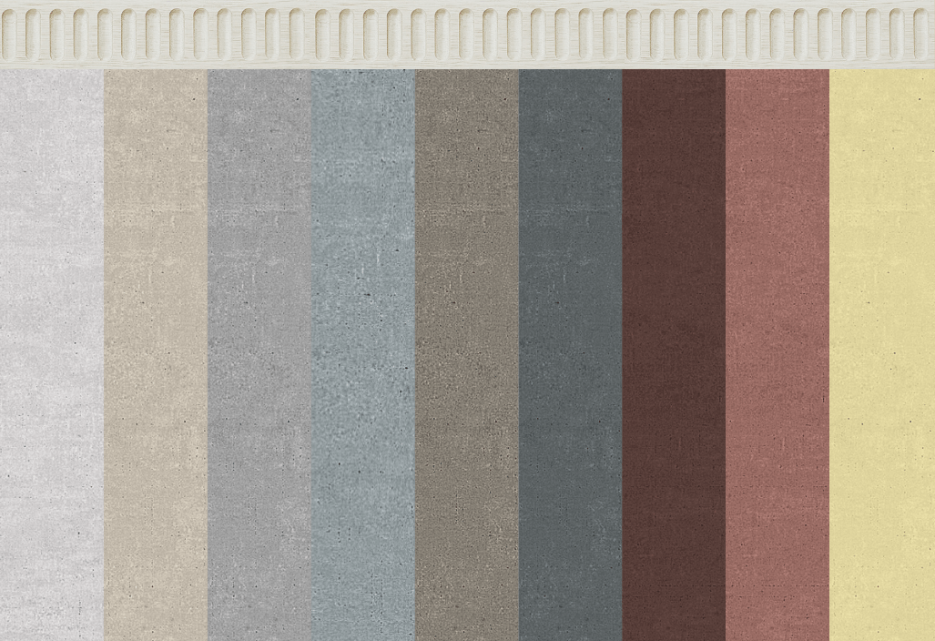 Earthy Limestone Wash - V.1 Trim Top Only - 9 Swatches