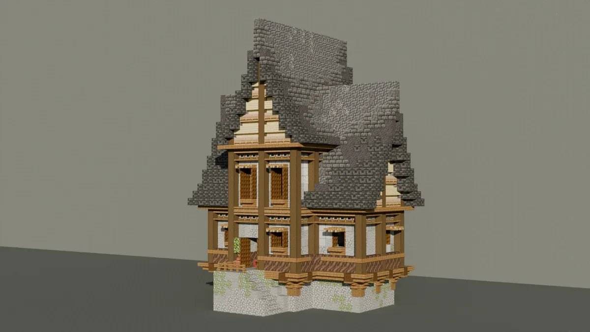 Actual build (render of the schematic or in-game screenshot).