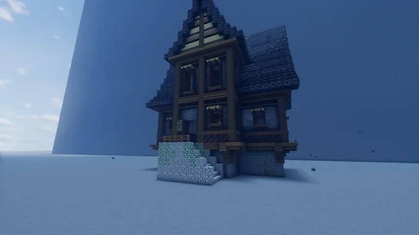 Actual build (render of the schematic or in-game screenshot).