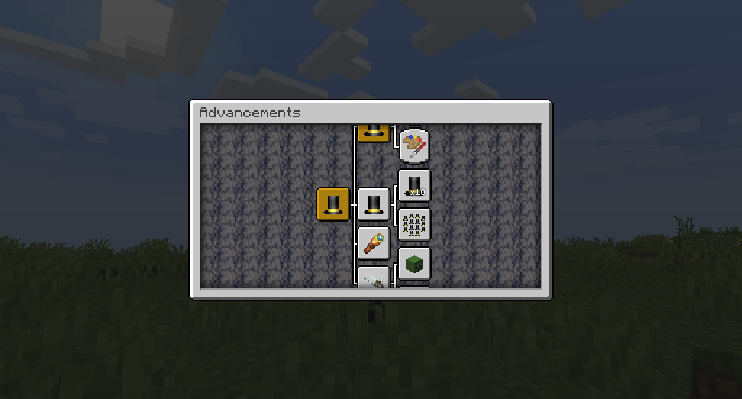Thumbnail Advancement Tree