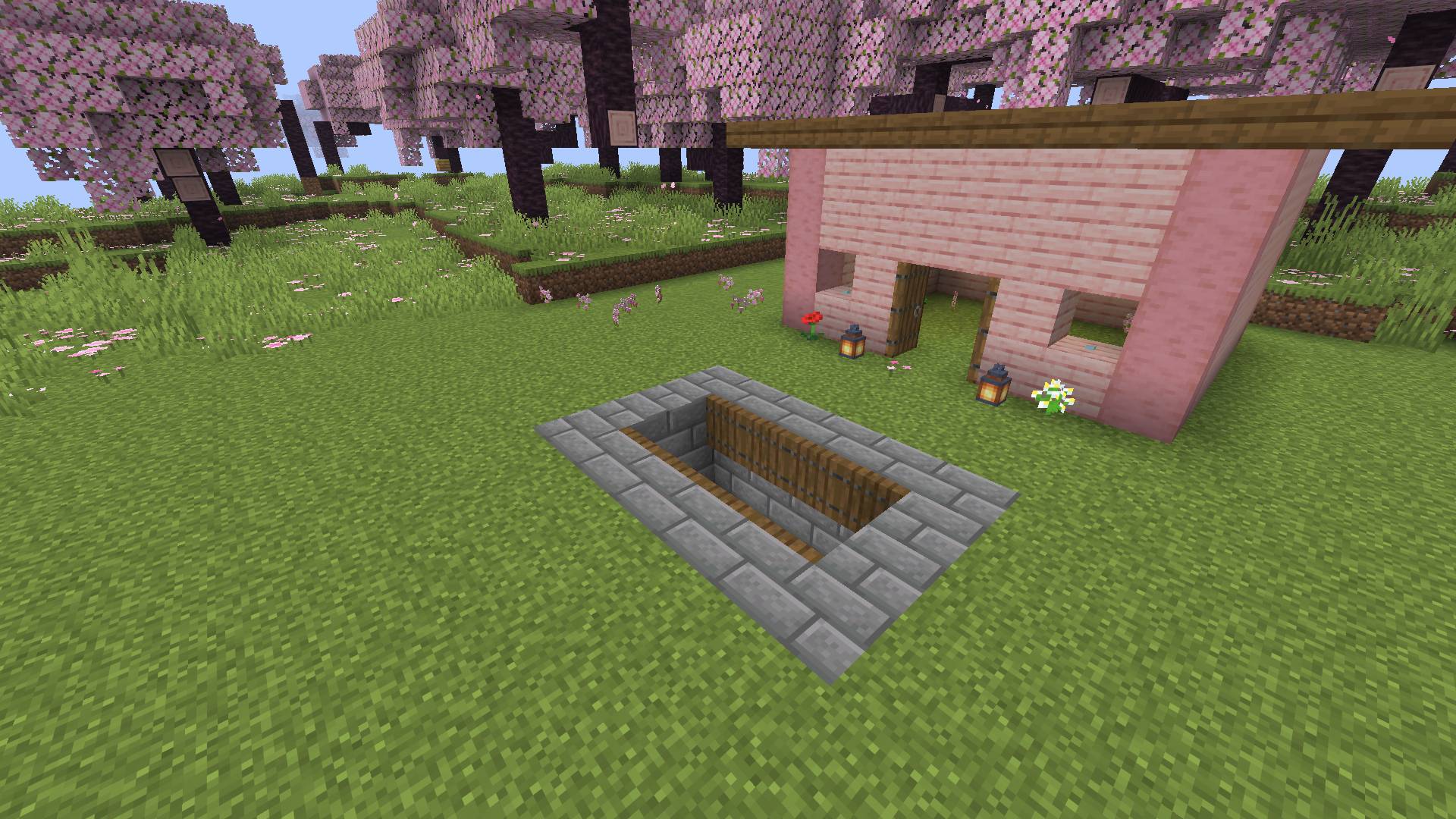 Doors, trapdoor hatches and fence gates open together.