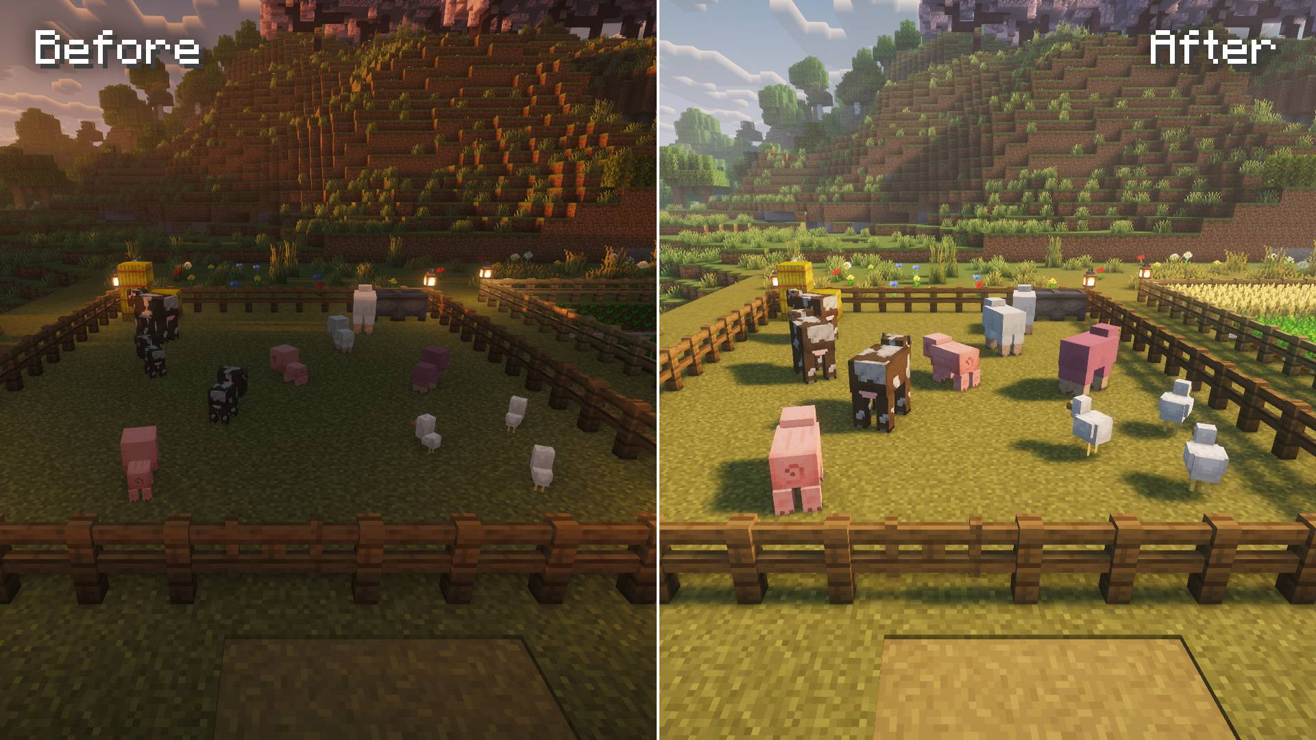 Baby animals and villagers both grow up when you sleep through the night and even reduces the breeding cooldown.