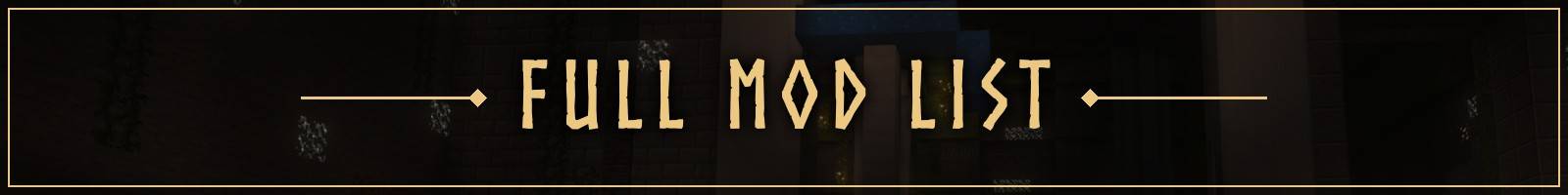 Full Mod List