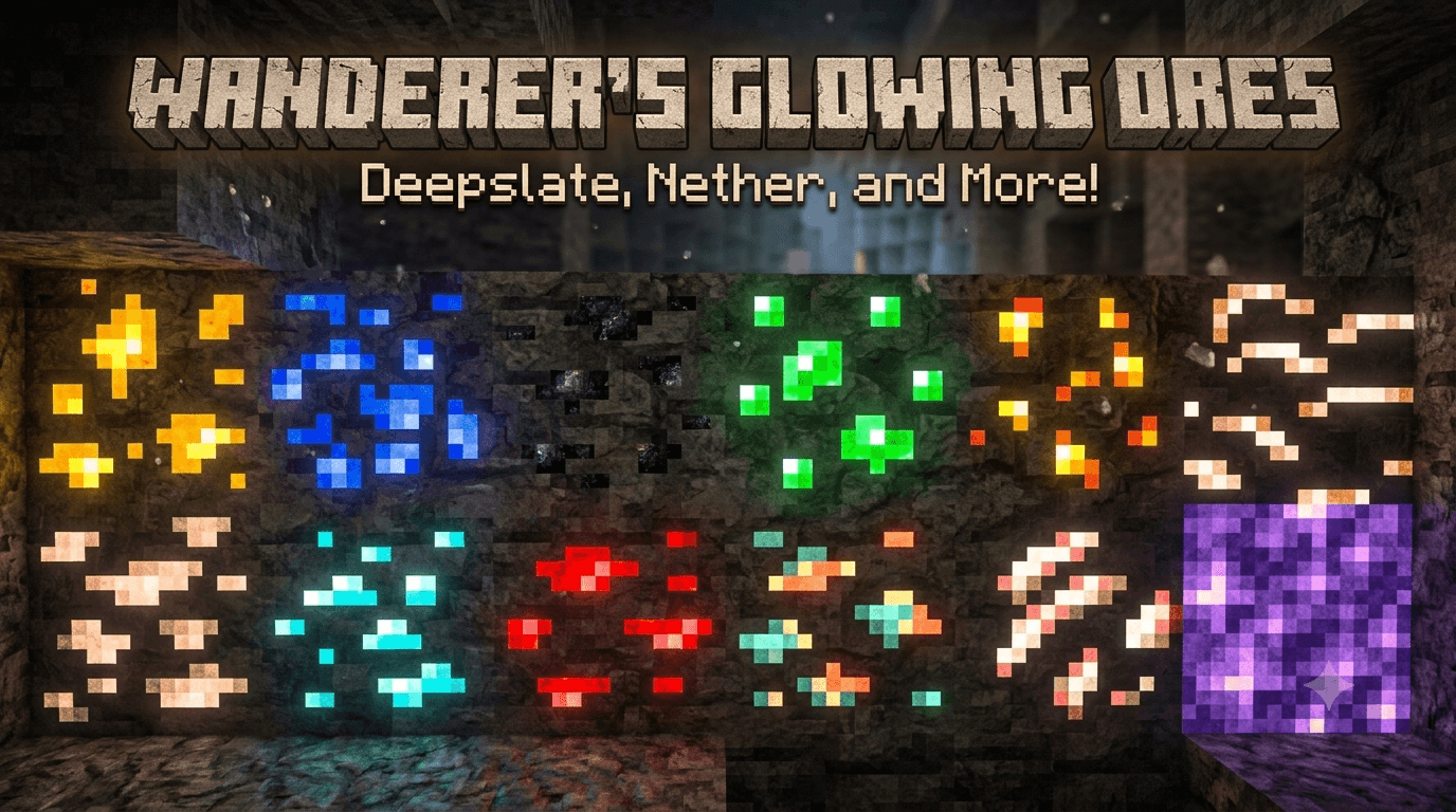 Wanderer's Glowing Ores screenshot active