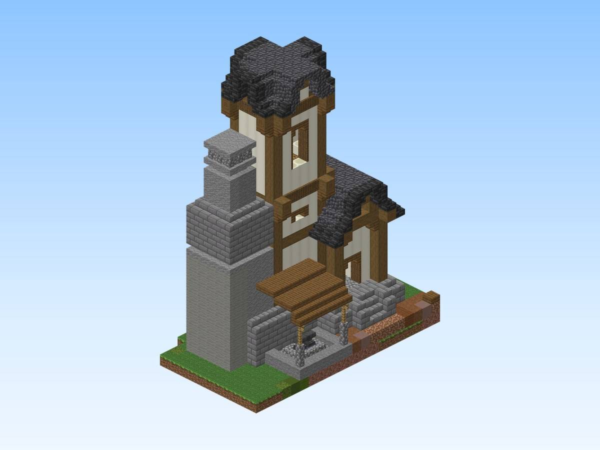 Actual build (render of the schematic or in-game screenshot).