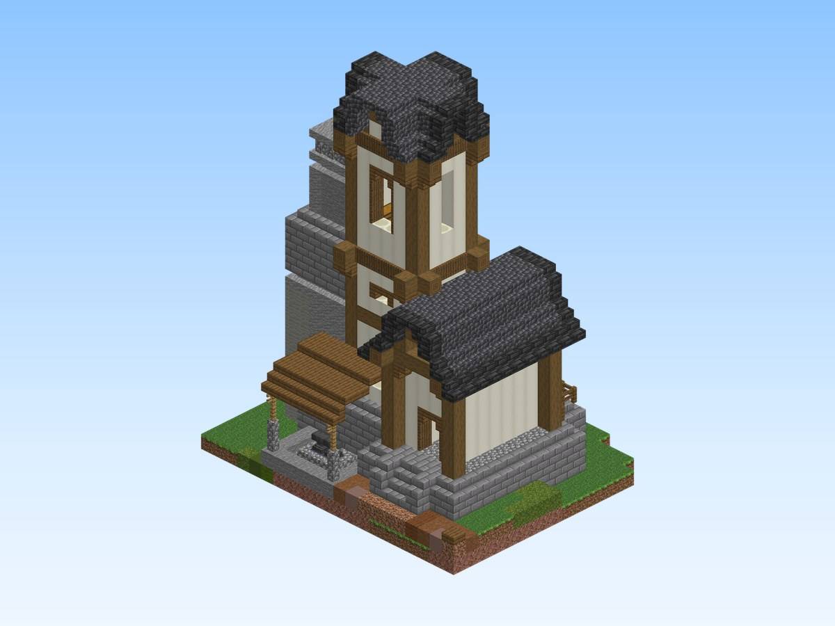 Actual build (render of the schematic or in-game screenshot).