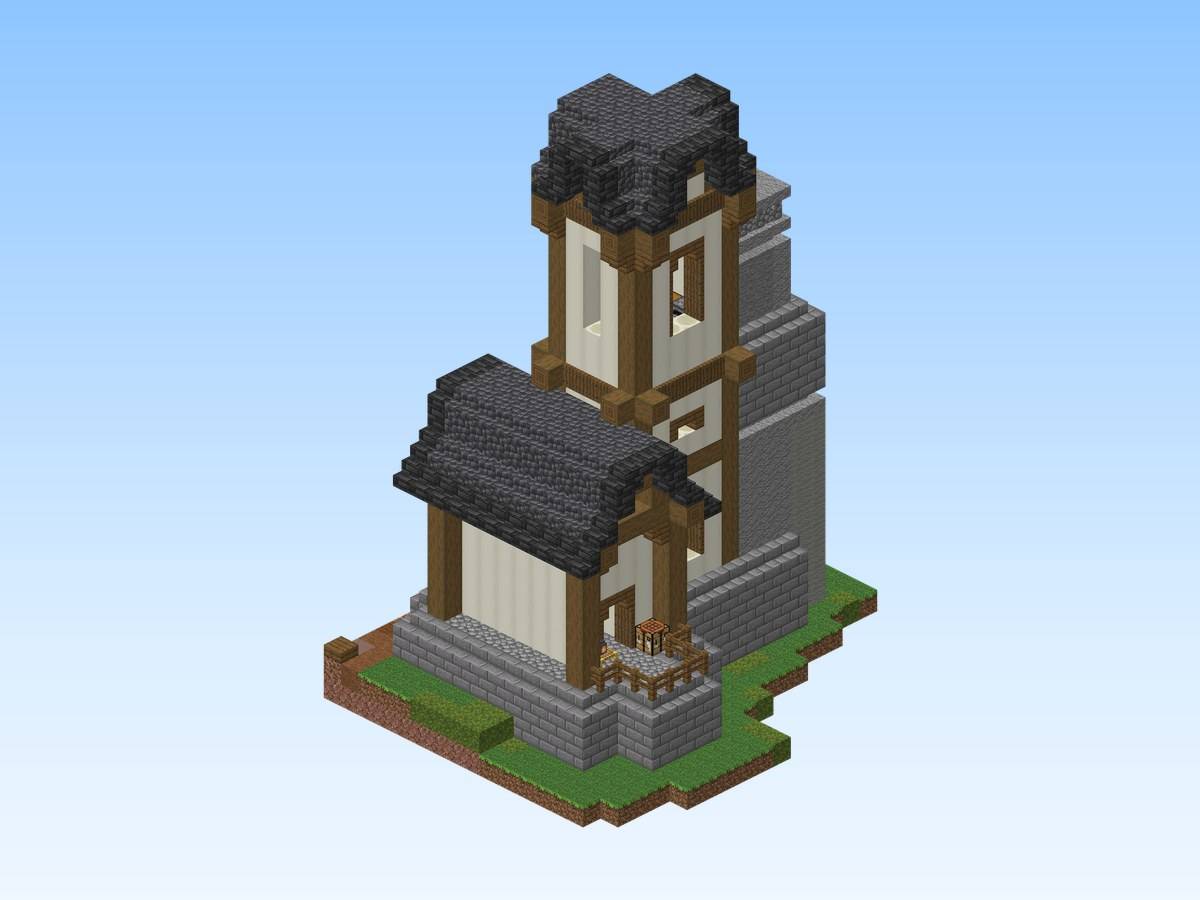 Actual build (render of the schematic or in-game screenshot).