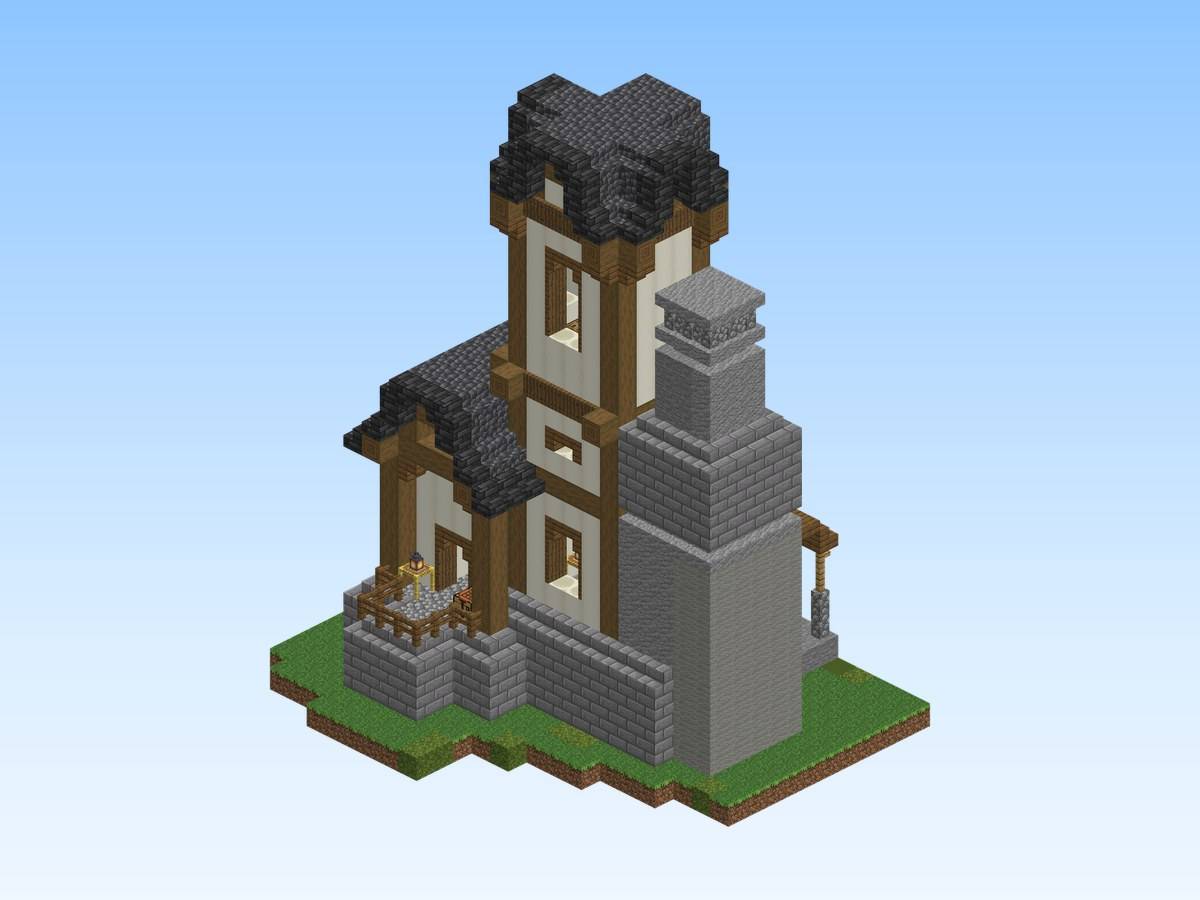 Actual build (render of the schematic or in-game screenshot).