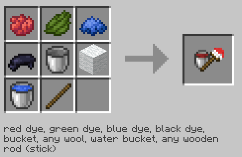 Paint Kit recipe.