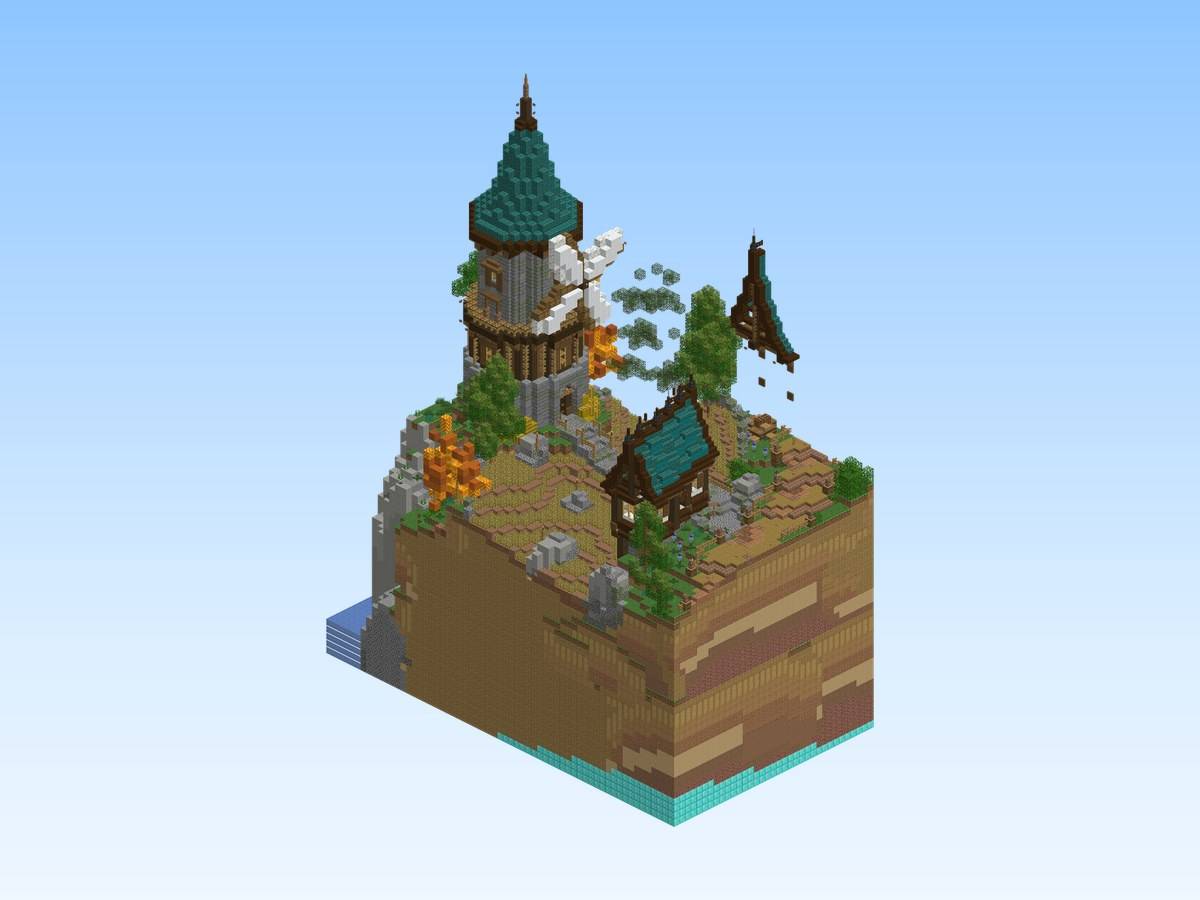 Actual build (render of the schematic or in-game screenshot).