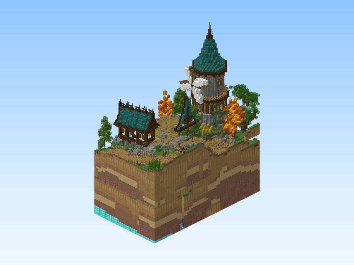 Actual build (render of the schematic or in-game screenshot).