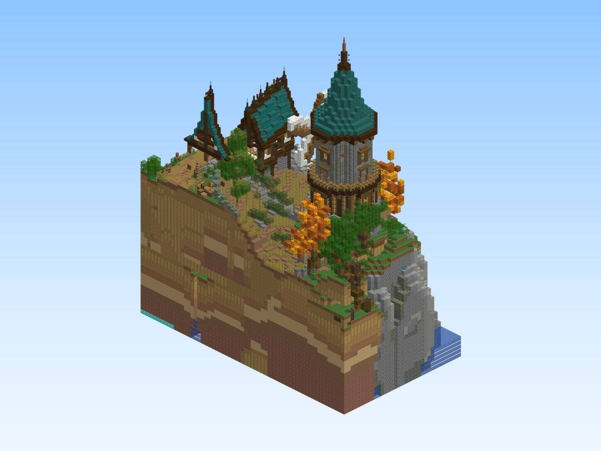 Actual build (render of the schematic or in-game screenshot).