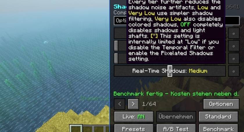 Measures how many FPS each effect costs