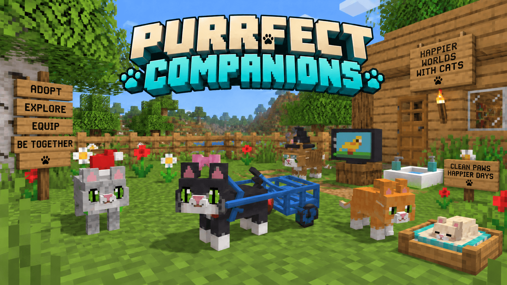 Purrfect Companions — Tameable Cats — screenshot 1