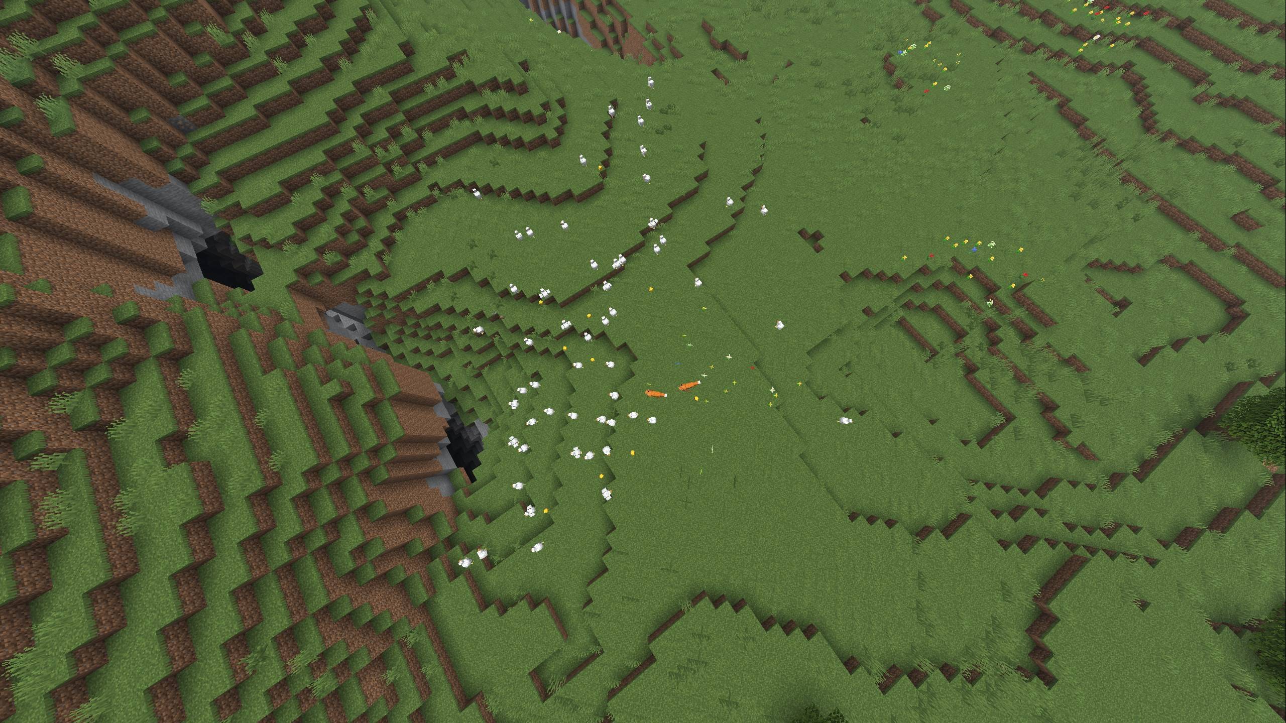 Chickens will flee when being hunted by foxes