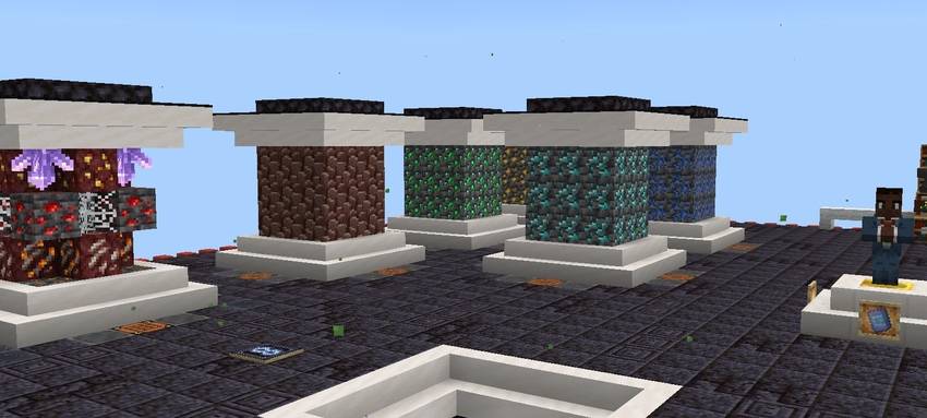 PlayZerMc's SkyGen | Economy, Tiered Gens & PvP Arena [Bedrock/MCPE] — screenshot 5