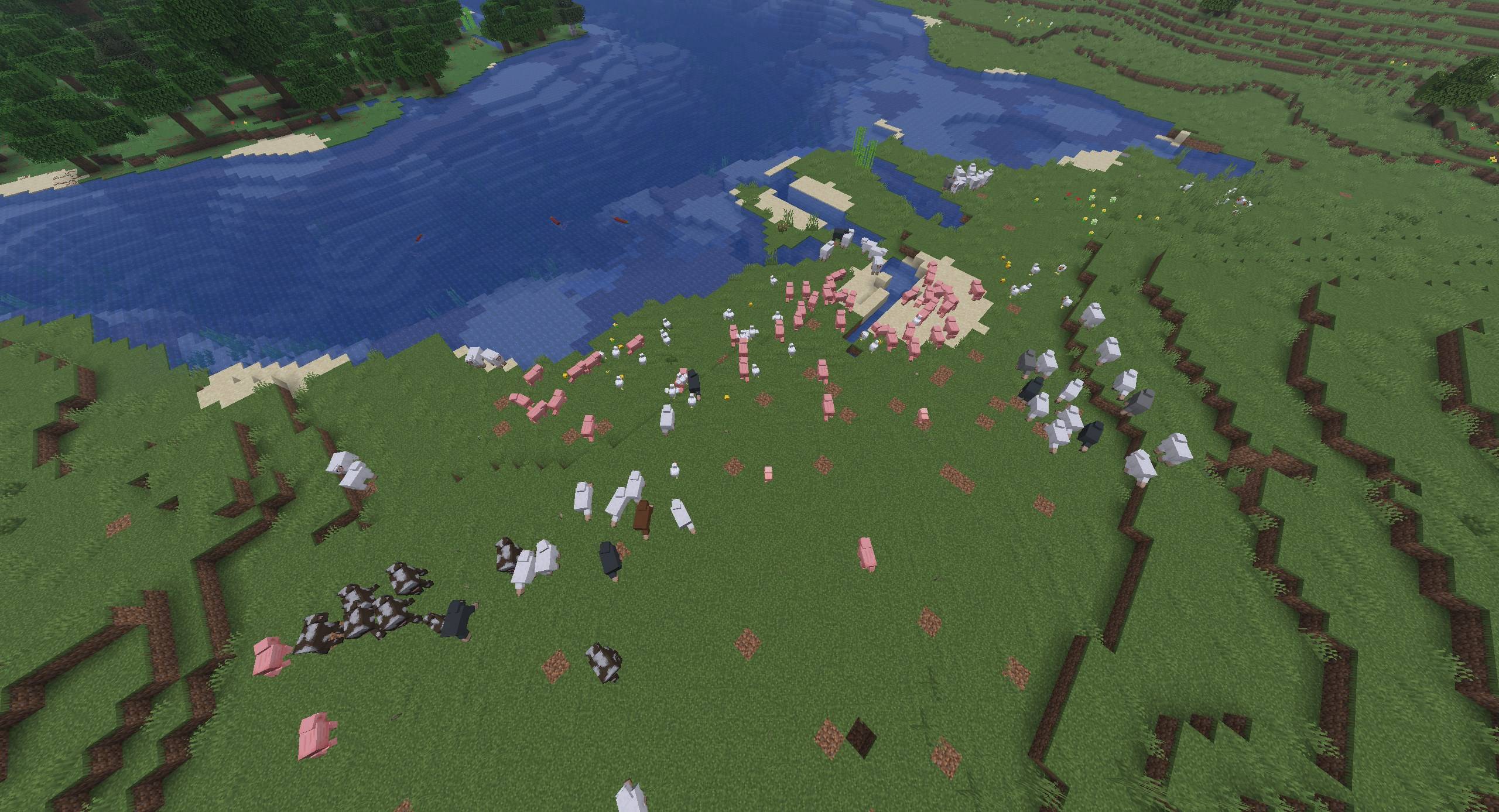 Fleeing herds will alert nearby herds which will, in turn, alert even more nearby herds