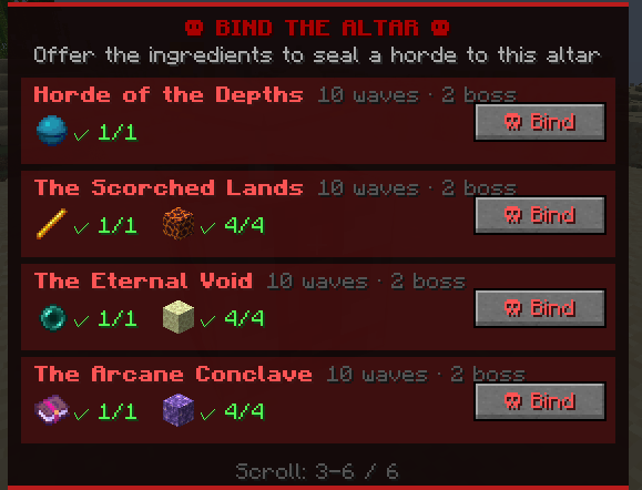 Choose your horde