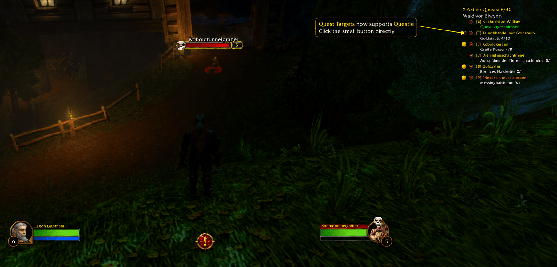 support for Addon Questie
