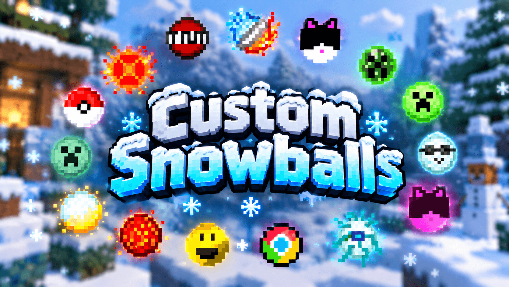 Custom Snowballs (with abilities) — screenshot 1