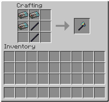 To craft the Axe you will need 3 Athan Ingots, and 2 Obsidian Rods.