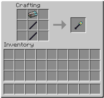 To craft the Shovel you will need 1 Athan Ingot, and 2 Obsidian Rods.