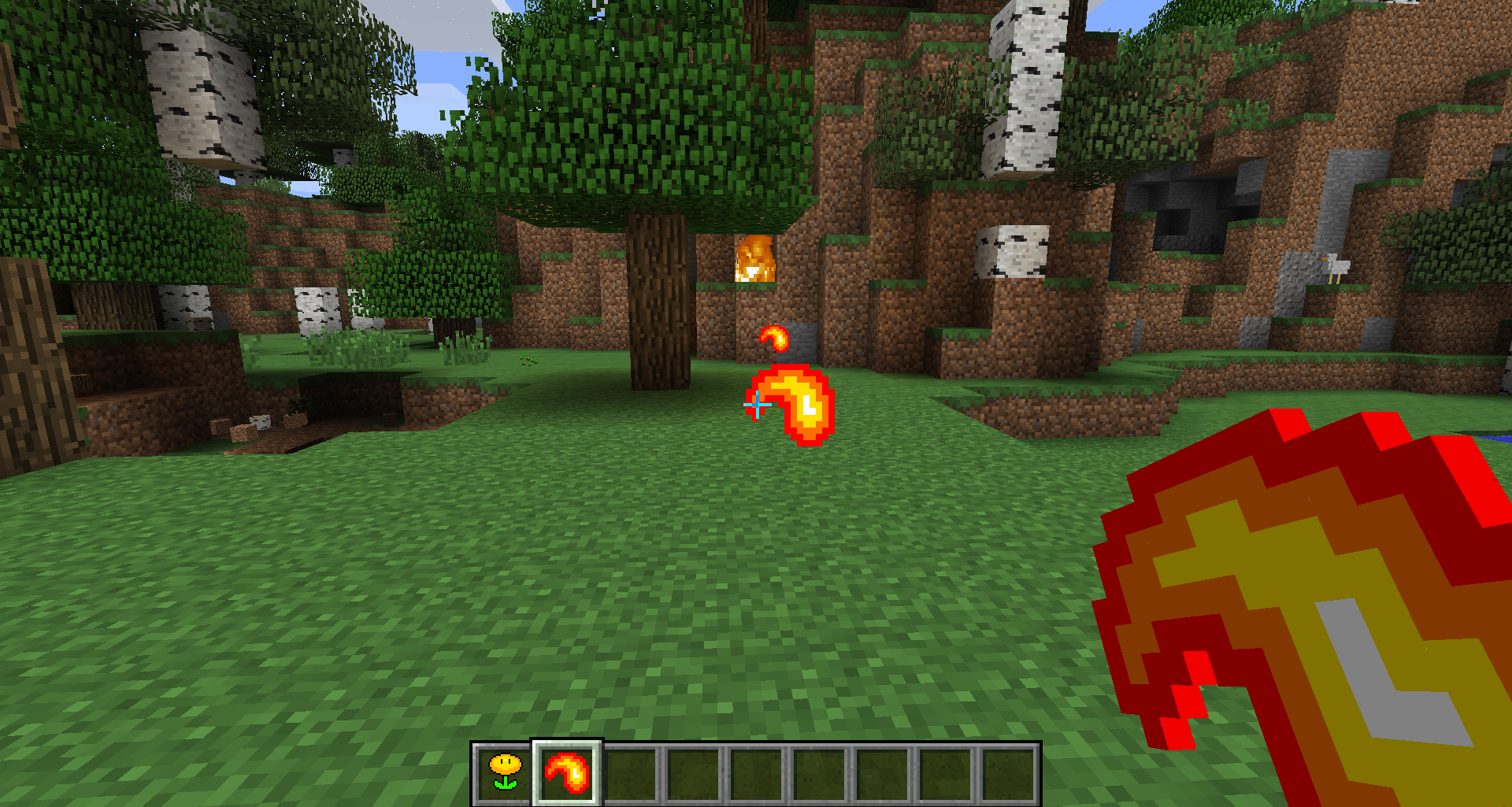 Shooting fireballs