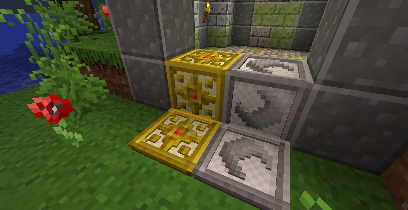 Gold/Iron Blocks