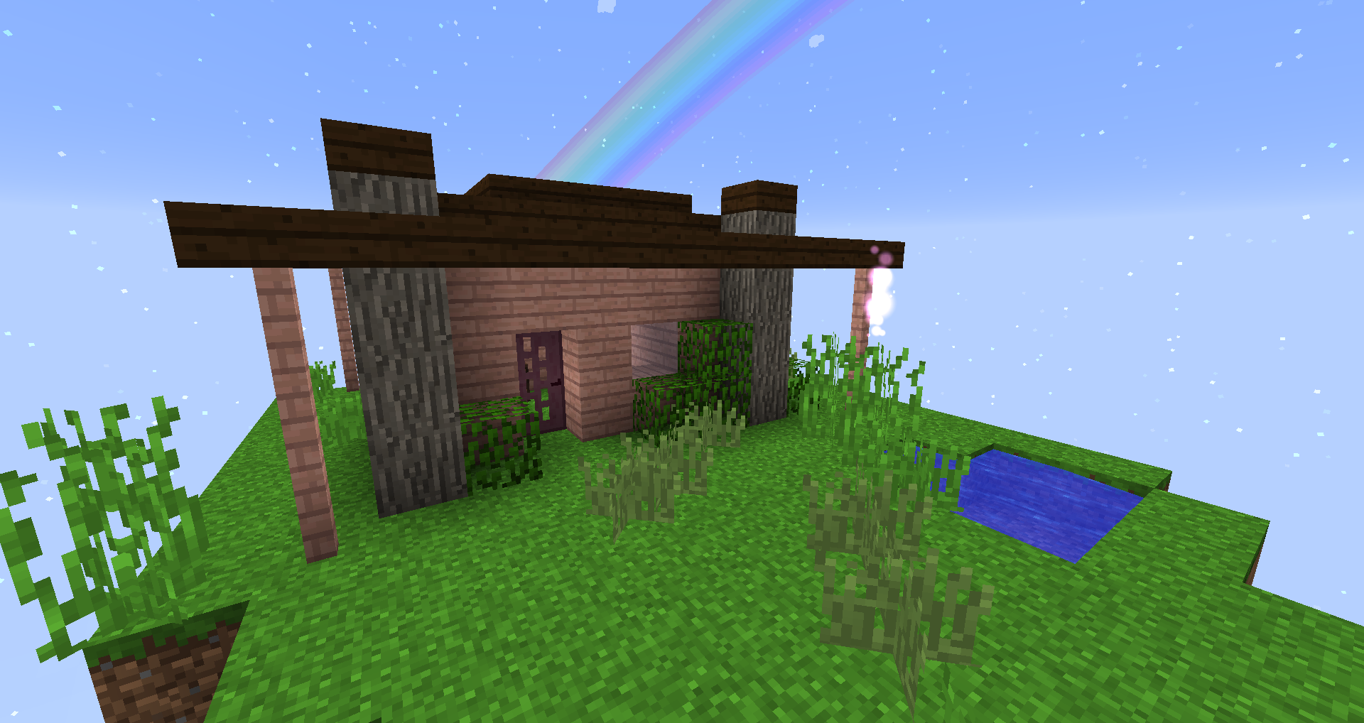 You can choose if you want to start on this island.