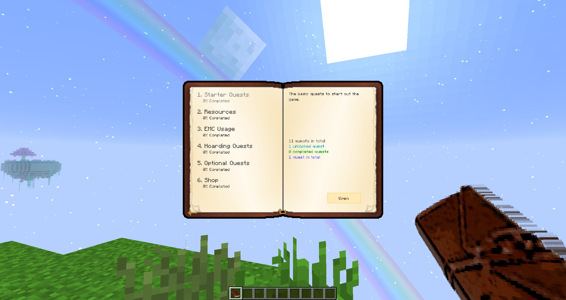 Mystical Skies Questing Screenshots Minecraft Modpacks
