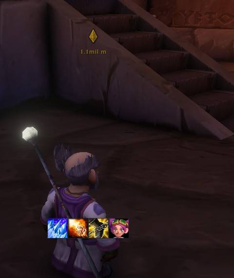 Thumbnail LP Tweaks turns on the game's own hidden marker: it points to the quest you follow and shows the distance