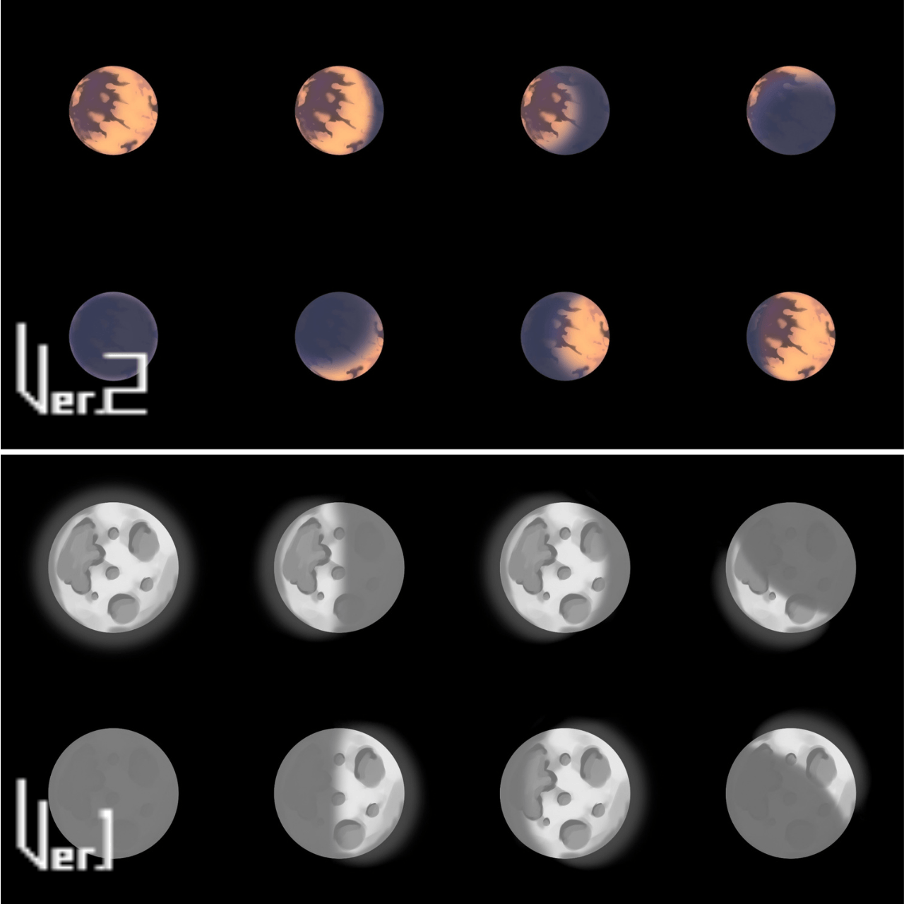 Realistic Moon (512x) thumbnail 1