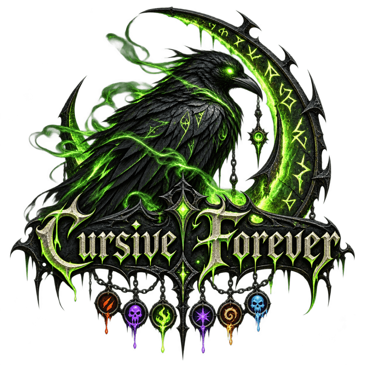 Cursive Forever Logo