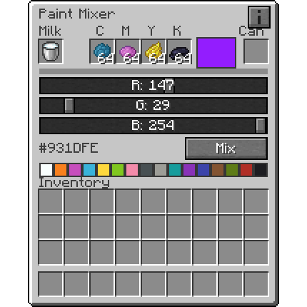 Thumbnail Make your world colorful with the Paint Mixer ! (and your Hang Glider)