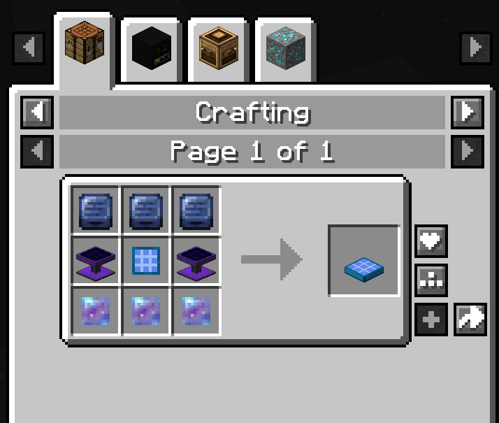 Thumbnail Some blocks and items has received custom recipes instead of the original. Not many of them, mostly to sort of balance them a little bit