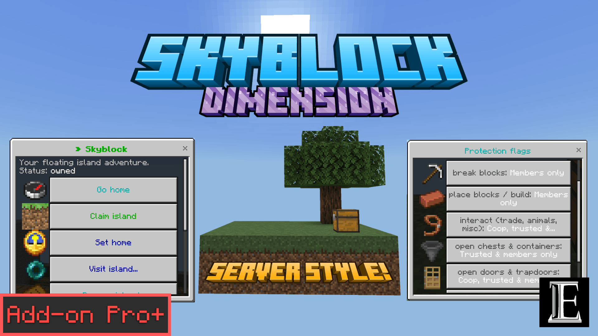 EuForia Bedrock Skyblock — screenshot 1