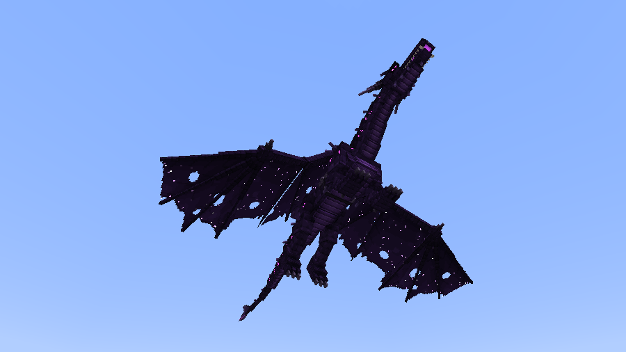 Void Wyrm in flight