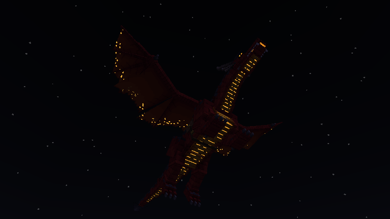 Glowing at night