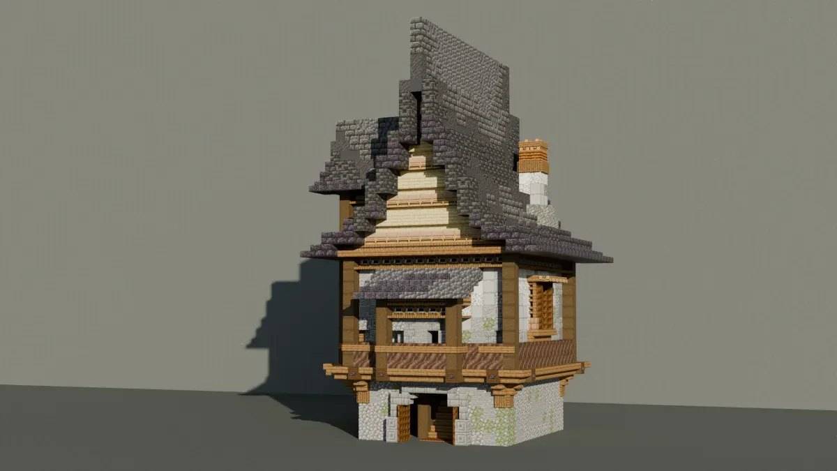 Actual build (render of the schematic or in-game screenshot).