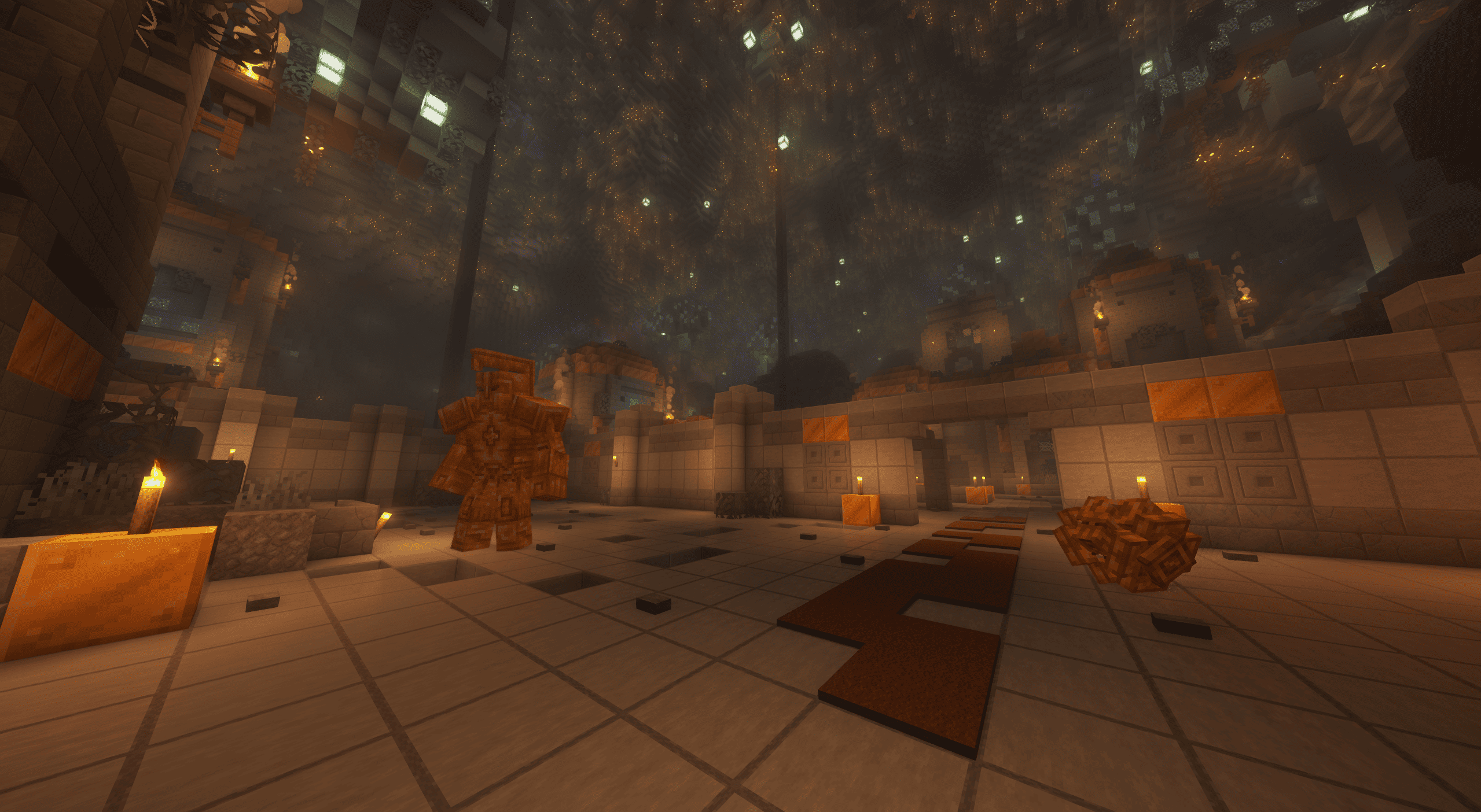 Dwarven Centurion & Dwarven Sphere in Blackreach