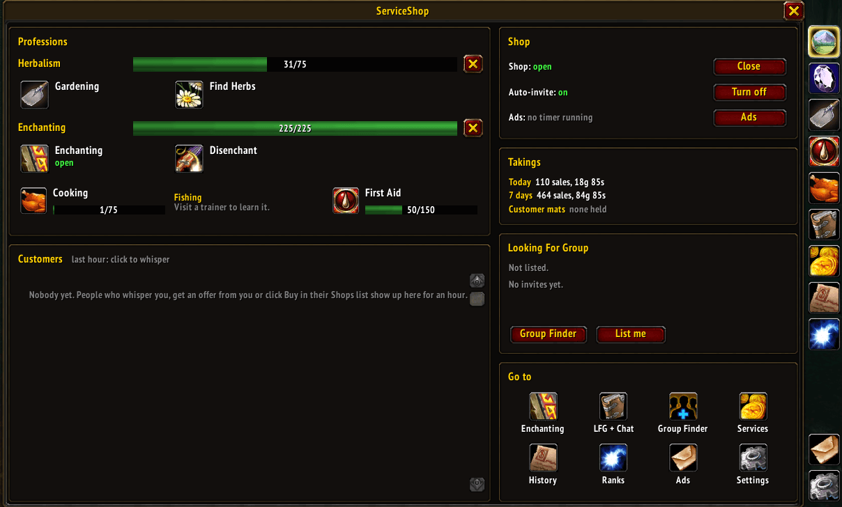 Home page