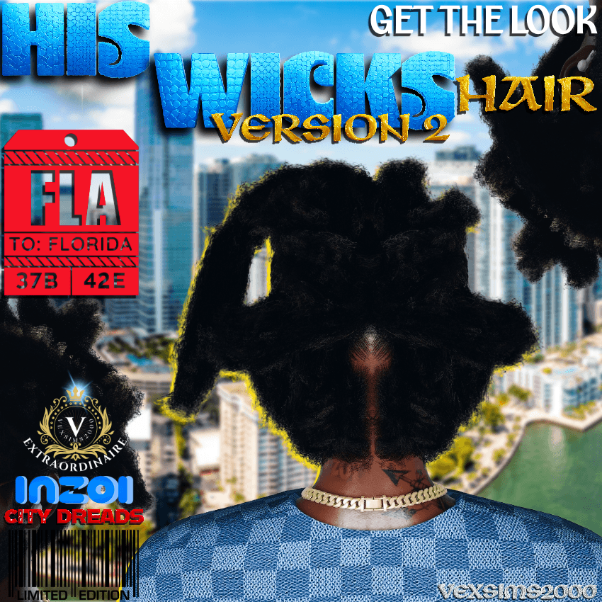 Thick, natural south Florida custom wicks. A pulled up, relaxed style that's ready for action.