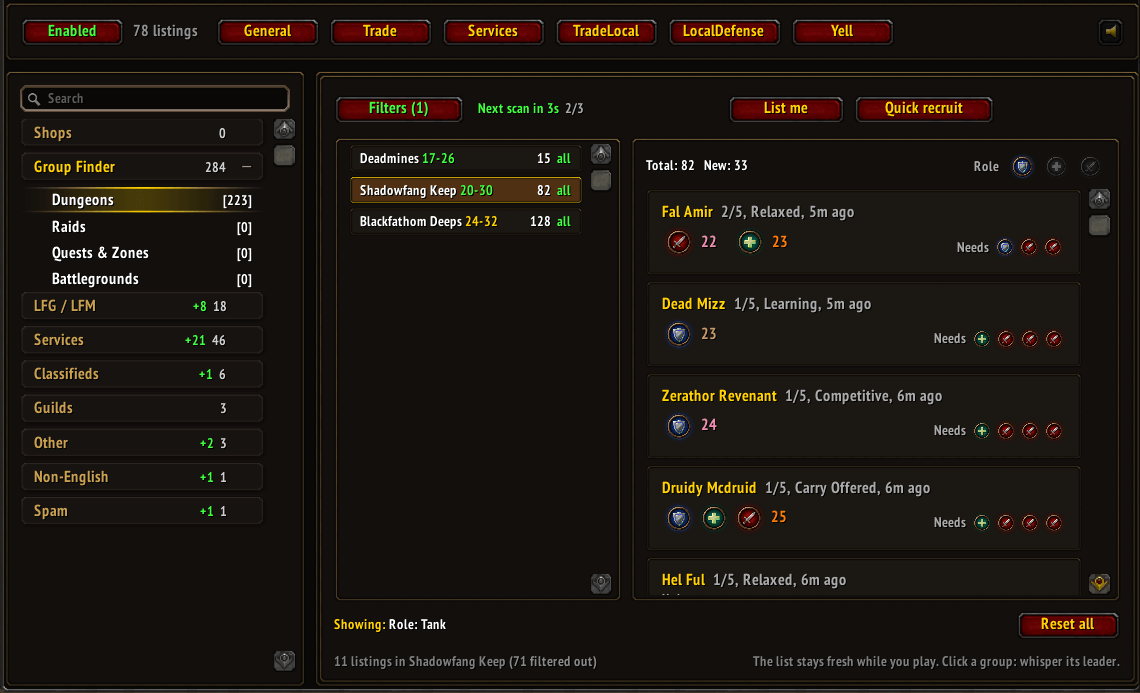 Group Finder