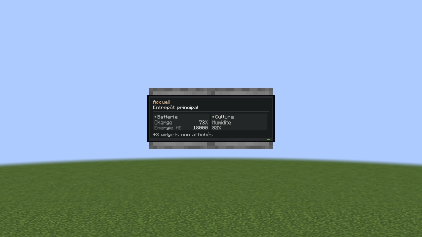 Thumbnail The wall screen comes in 1x1, 2x1 and 2x2.