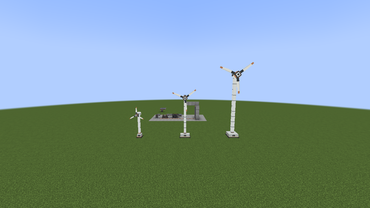Thumbnail The three wind turbine tiers. They produce day and night, and more in bad weather.