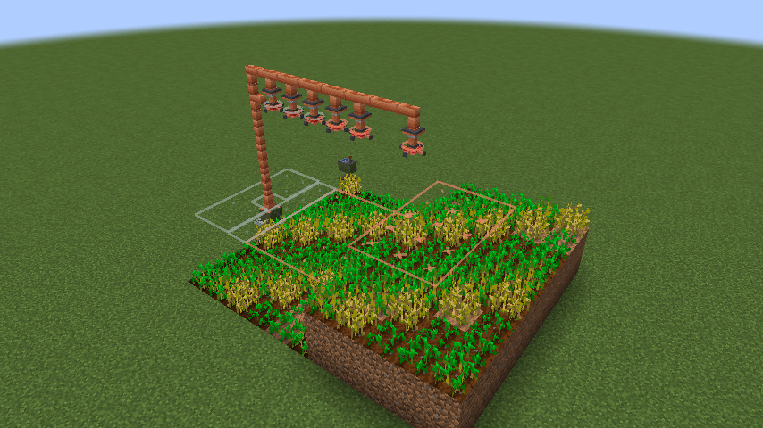 Thumbnail Press I to see irrigated zones, broken networks and dry crops in the world.