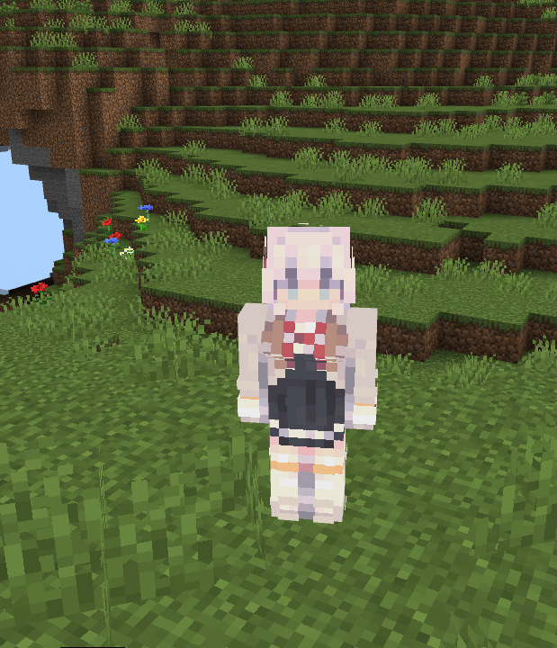 [MCPE] Riya's Female Gender Model — Minecraft Bedrock texture pack, screenshot 2