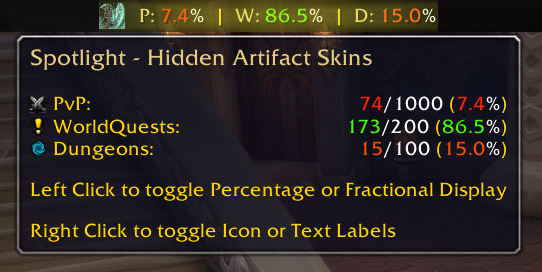 Spotlight LDB Tooltip