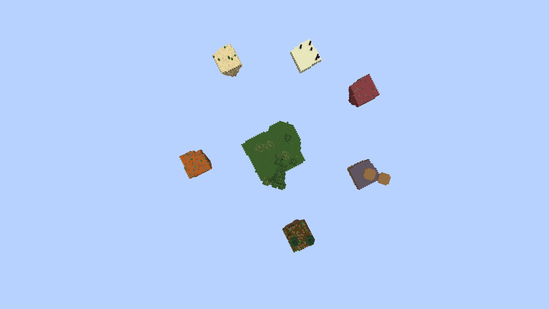 SkyWars Map "Biomes"