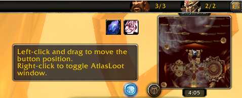 AtlasLoot Button